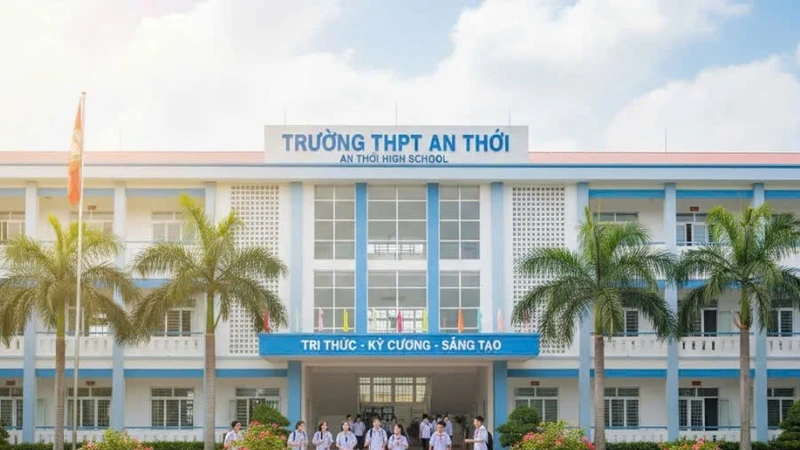 Dấu ấn Liên danh An Phú – Phạm Bảo tại gói thầu xây dựng Trường THPT An Thới, An Giang 