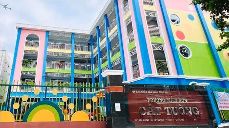 Hai nhà thầu cạnh tranh gói xây lắp Trường Mầm non Cát Tường hơn 3,43 tỷ