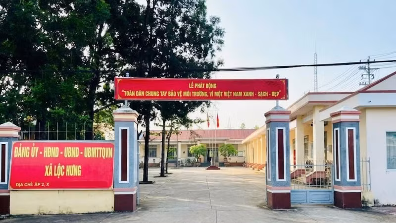 Trụ sở UBND xã Lộc Hưng, TP Đồng Nai.