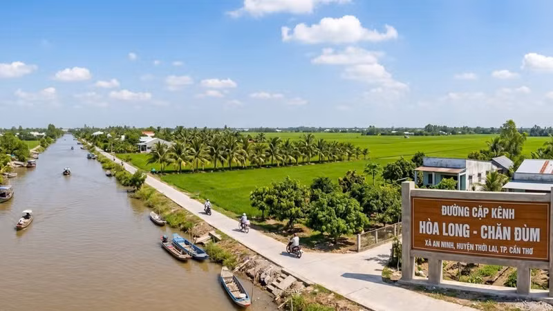 Xã An Ninh: Lộ diện nhà thầu trúng gói thầu Đường cặp kênh Hòa Long - Chăn Đùm
