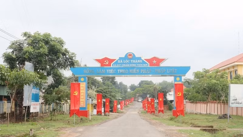 Xã Lộc Thành mới (tỉnh Đồng Nai) từ 1/7/2025 được sáp nhập từ: xã Lộc Thịnh và xã Lộc Thành cũ.