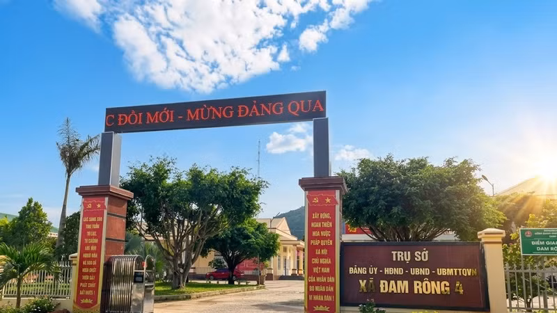 Trụ sở xã Đam Rông 4.