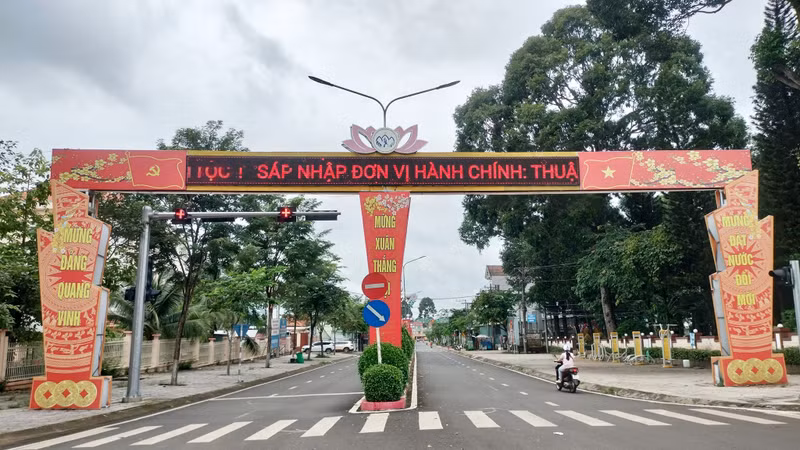 Một góc xã Bù Đăng.