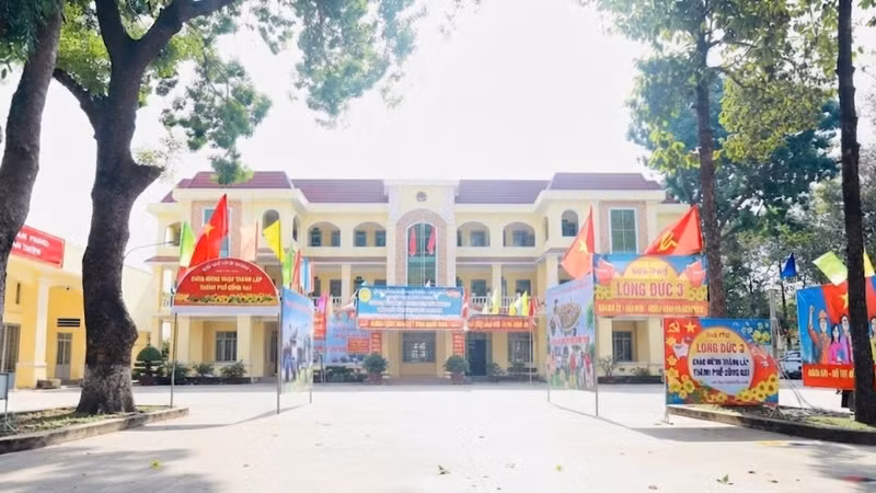 Trụ sở UBND Phường Tam Phước.