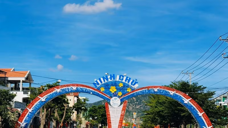 Một góc của Phường Ninh Chử.