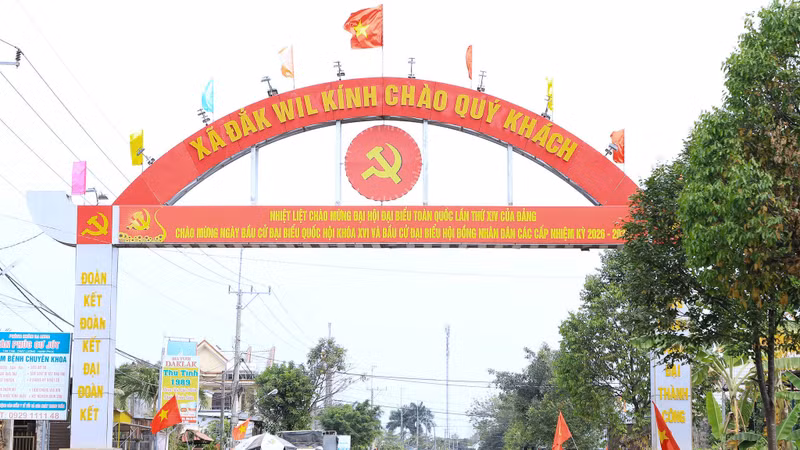 Xã Đắk Wil, tỉnh Lâm Đồng.