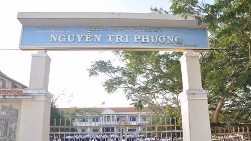 Công ty Nguyên Phúc trúng gói thầu sửa Trường THCS Nguyễn Tri Phương gần 4,8 tỷ đồng