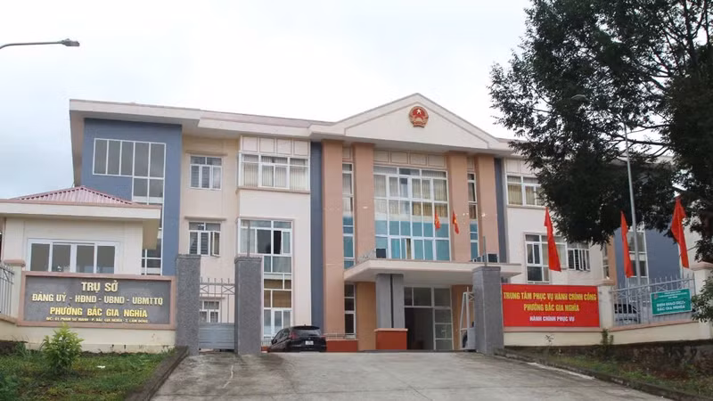 UBND phường Bắc Gia Nghĩa.