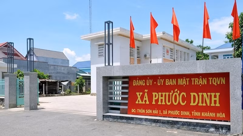 Trụ sở UBND xã Phước Dinh, tỉnh Lâm Đồng.