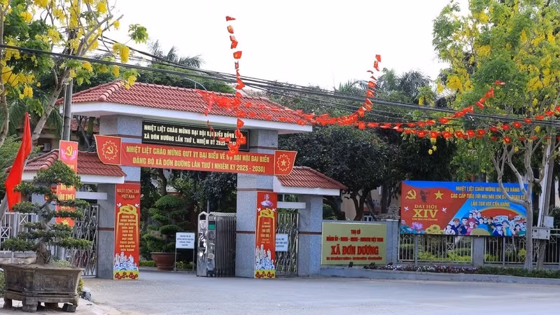 Trụ sở UBND xã Đơn Dương, tỉnh Lâm Đồng.