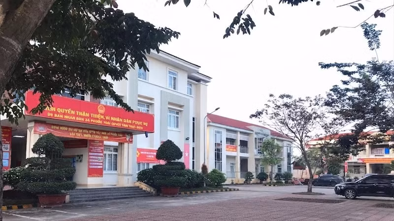 Trụ sở UBND xã Phước Thái.