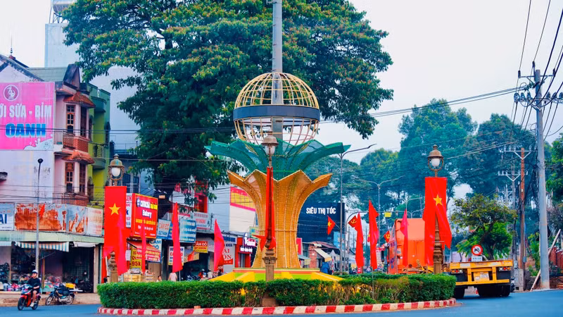 Một góc Phường Lộc Ninh.