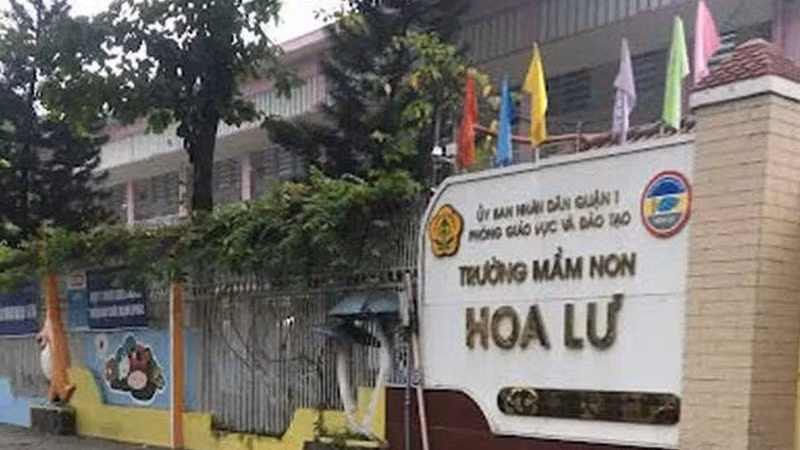 Công ty Thuận Thiên trúng gói sửa chữa Trường Mầm non Hoa Lư tại TP HCM