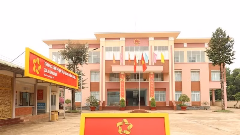 Trụ sở UBND xã Long Hà, tỉnh Đồng Nai.