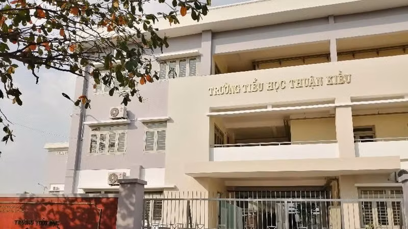Gia Khang và Hồng Hà Vina cạnh tranh gói sửa Trường Tiểu học Thuận Kiều