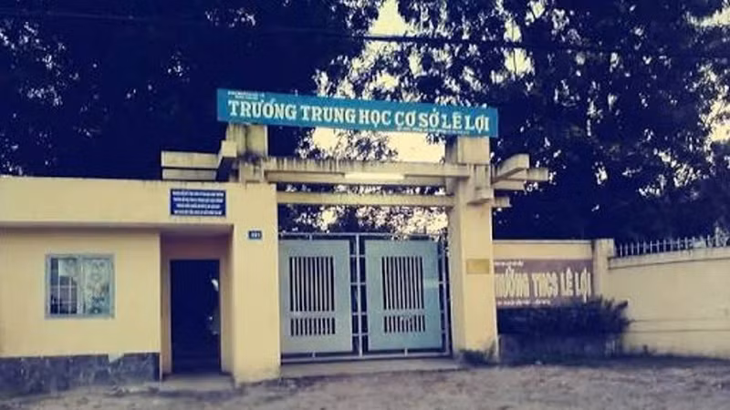 3 nhà thầu cạnh tranh gói xây Trường THCS Lê Lợi trị giá hơn 9,6 tỷ đồng