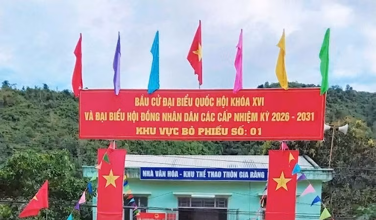 Một góc xã Nam Khánh Vĩnh.