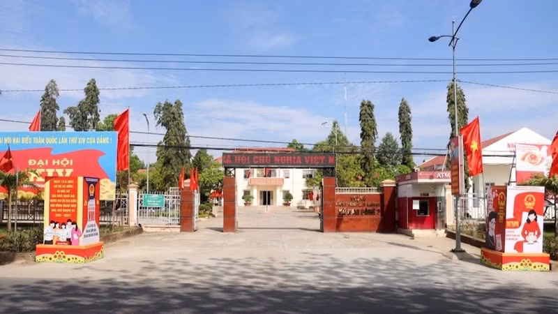 Trụ sở UBND xã Đam Rông 3, tỉnh Lâm Đồng.