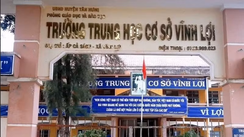 Tây Ninh: Lộ diện nhà thầu trúng gói thầu xây dựng Trường TH&THCS Vĩnh Lợi 