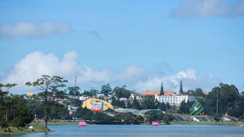 Khu vực Đà Lạt.