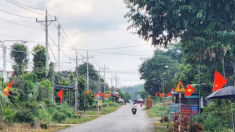 Một góc của xã Thuận Lợi, tỉnh Đồng Nai.