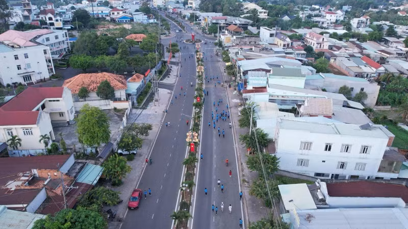 Một góc của phường Trị An.