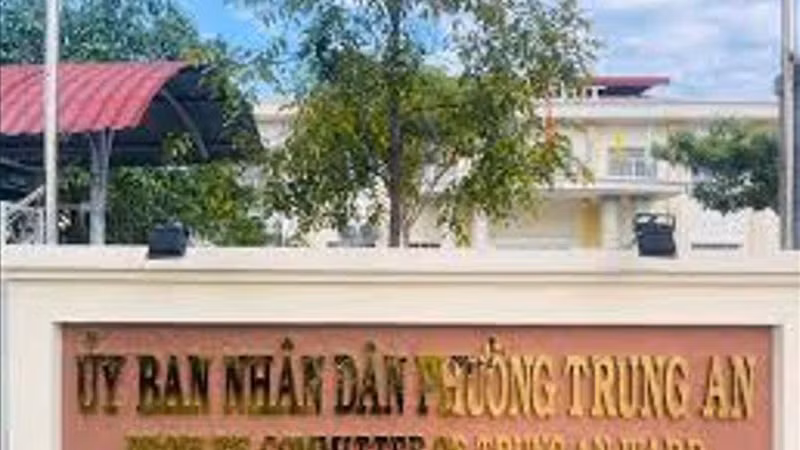 Công ty Quỳnh Thuận được chỉ định thầu gói xây lắp tại phường Trung An