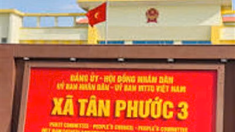 Xã Tân Phước 3 phê duyệt kết quả gói thầu xây lắp đường ADB hơn 2 tỷ