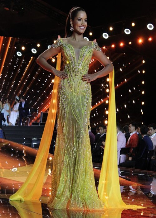 Á hậu Kim Duyên mặc gì cũng đẹp ở bán kết hoa hậu Siêu quốc gia - Hình 6 A hau Kim Duyen mac gi cung dep o ban ket hoa hau Sieu quoc gia-Hinh-6