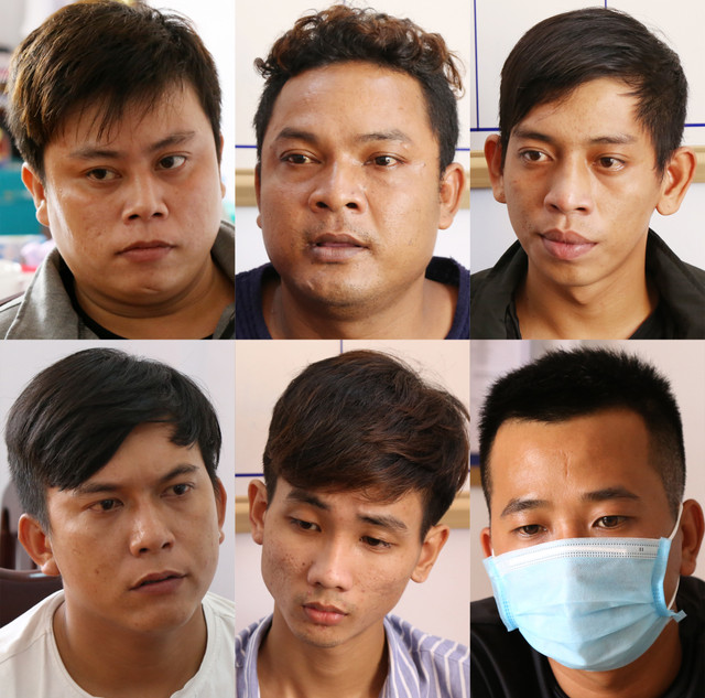 Tạm giữ 6 thanh niên chém chết một người ở Sóc Trăng Tam giu 6 thanh nien chem chet mot nguoi o Soc Trang