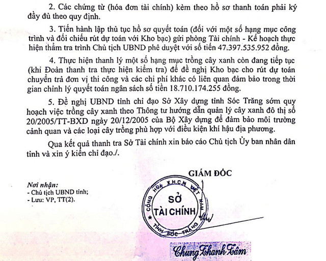 Sóc Trăng làm rõ vụ chi 104 tỷ đồng để trồng cây xanh - Hình 2 Soc Trang lam ro vu chi 104 ty dong de trong cay xanh-Hinh-2