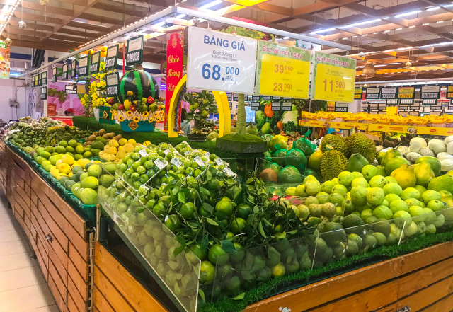 Sieu thi o Sai Gon van ban day rau cu, khong co chuyen khan hang-Hinh-6