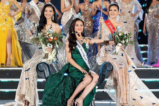 Nhan sắc á hậu 1 Miss World Việt Nam bị chê Nhan sac a hau 1 Miss World Viet Nam bi che