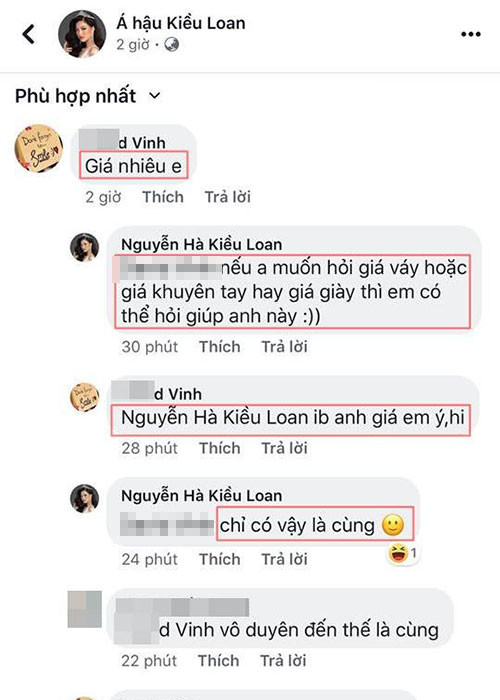 Bị trai lạ gạ gẫm, Á hậu Kiều Loan đáp trả khôn khéo - Hình 2 Bi trai la ga gam, A hau Kieu Loan dap tra khon kheo-Hinh-2