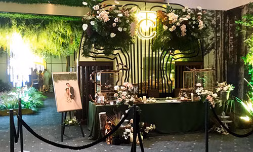 Tan mat nhin khong gian sang trong o dam cuoi Cuong Do la - Dam Thu Trang-Hinh-2