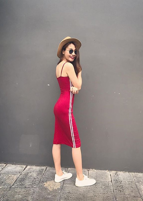 Hoa khôi Lạng Sơn, vợ sắp cưới của Cường Đô la có đường cong tuyệt hảo - Hình 4 Hoa khoi Lang Son, vo sap cuoi cua Cuong Do la co duong cong tuyet hao-Hinh-4