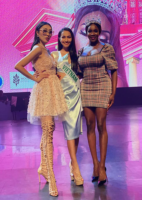 Hoài Sa khoe vòng một căng tràn bên đối thủ Hoa hậu Chuyển giới Quốc tế - Hình 6 Hoai Sa khoe vong mot cang tran ben doi thu Hoa hau Chuyen gioi Quoc te-Hinh-6