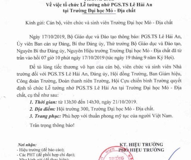 Những hình ảnh xúc động của Thứ trưởng Lê Hải An Nhung hinh anh xuc dong cua Thu truong Le Hai An