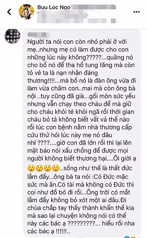 Bi to bo be con trai, Nhat Kim Anh dap tra gay gat