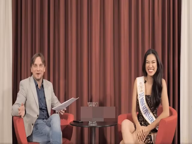 Nguoi dep Kim Duyen tra loi nham 'nhan vat Disney' nhung van la ung vien sang gia cho ngoi Hau