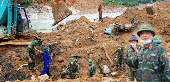 Sạt lở thủy điện Rào Trăng 3: Phủ sóng điện thoại, huy động máy xúc tìm nạn nhân Sat lo thuy dien Rao Trang 3: Phu song dien thoai, huy dong may xuc tim nan nhan
