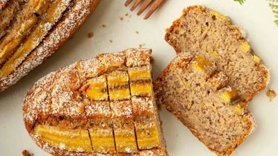 Bí quyết làm bánh chuối nướng yến mạch mềm xốp, bổ dưỡng tại nhà