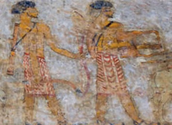 Tuy nhiên, các nhà khảo cổ học tin chắc rằng, âm thanh âm nhạc ở Ai Cập cổ đại vô cùng đa dạng. Ảnh: @Hội Đồng Cổ Vật Tối Cao Ai Cập.