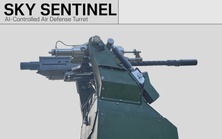 Hệ thống này được gọi là Sky Sentinel, được tài trợ như một phần của nỗ lực gây quỹ Dark Night và nó đã hoàn thành các thử nghiệm chiến đấu ở tiền tuyến. Ảnh: @UNITED24.
