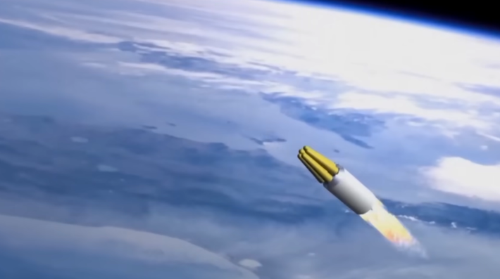 Vũ khí này được công khai vào cuối năm 2024, khi nó được sử dụng trong một cuộc tấn công vào một nhà máy quân sự ở vùng Dnipropetrovsk của Ukraine. Ảnh: @Military Power.