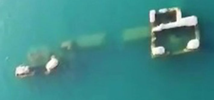 Các kỹ thuật thăm dò, phân tích khảo cổ học chuyên sâu cho thấy, đó là tàn tích của một Thành phố chìm. Ảnh: @Đại học Fırat.