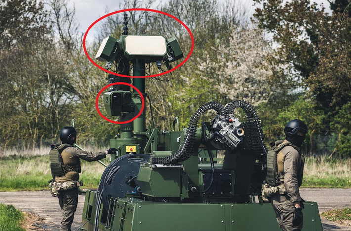 Hệ thống này được trang bị pháo 30mm Mark 44 Bushmaster II và bao gồm radar giám sát 360 độ, hệ thống nhắm mục tiêu quang điện tử, và kênh tầm nhìn ban đêm để tác chiến tấn công trong điều kiện tầm nhìn thấp. Ảnh: @militarnyi.