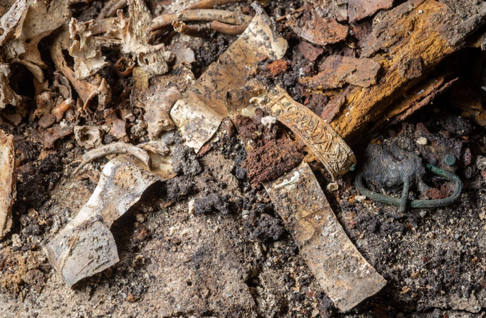 Nhìn chung, ngôi mộ được niêm phong tỉ mỉ này là một kỳ tích về mặt kỹ thuật. Ảnh: @BLfD.