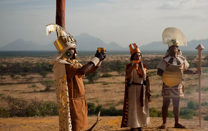 Người Moche nổi tiếng với các tác phẩm trang trí bằng vàng, và các tác phẩm điêu khắc thể hiện nhiều hình thức văn hóa xã hội khác nhau. Ảnh: @Bảo tàng Lăng mộ Hoàng gia Sipan.