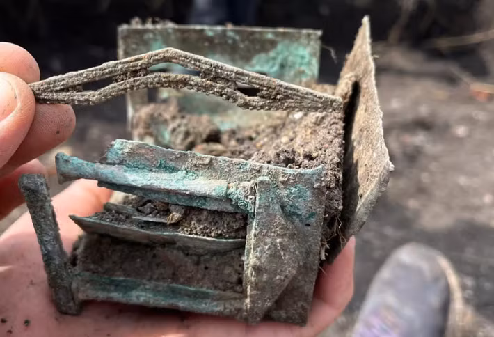 Theo các nhà khảo cổ học, chưa từng có hiện vật nào tương tự được tìm thấy từ lãnh thổ của Romania. Ảnh: @Đại học Babeș-Bolya.